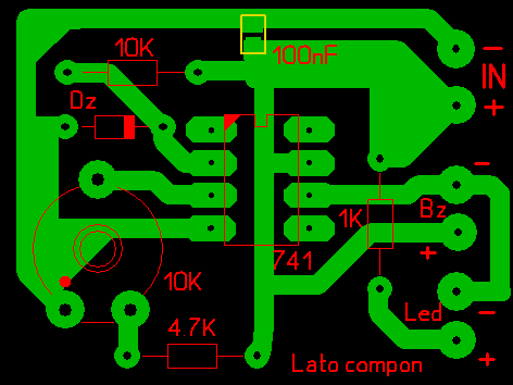 Componenti low battery indicator